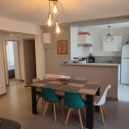 T3 45m2, Cap D'adge,secteur Falaise,4-6 Pers, Clim, Fibre - Wifi, 100m