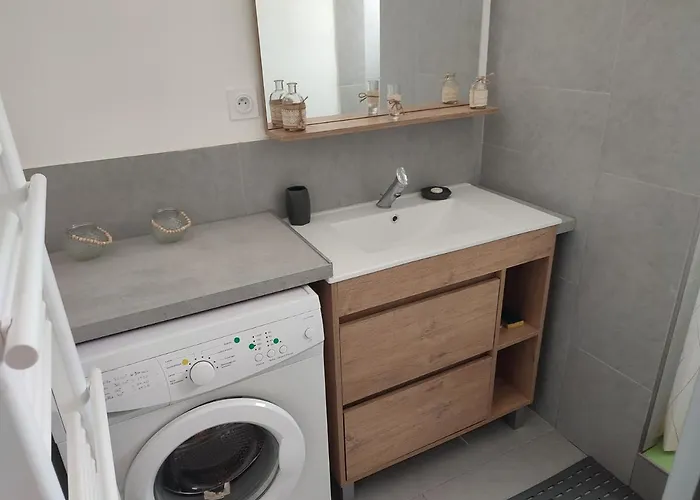 T3 45m2, Cap D'adge,secteur Falaise,4-6 Pers, Clim, Fibre - Wifi, 100m Appartamento *