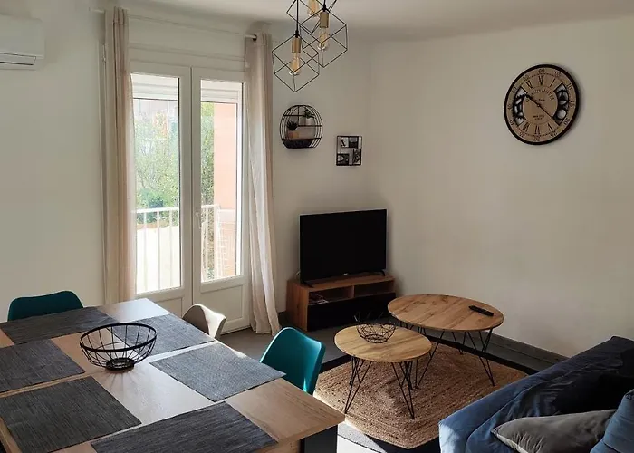 T3 45m2, Cap D'adge,secteur Falaise,4-6 Pers, Clim, Fibre - Wifi, 100m Agde