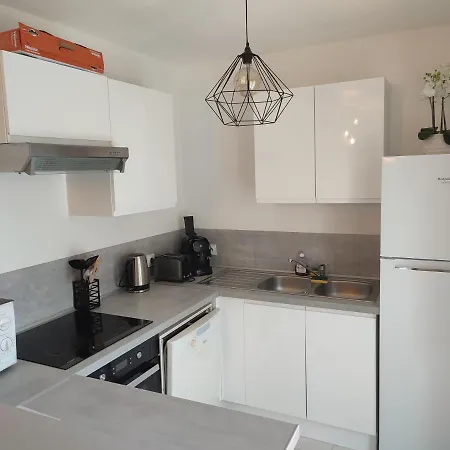 T3 45m2, Cap D'adge,secteur Falaise,4-6 Pers, Clim, Fibre - Wifi, 100m