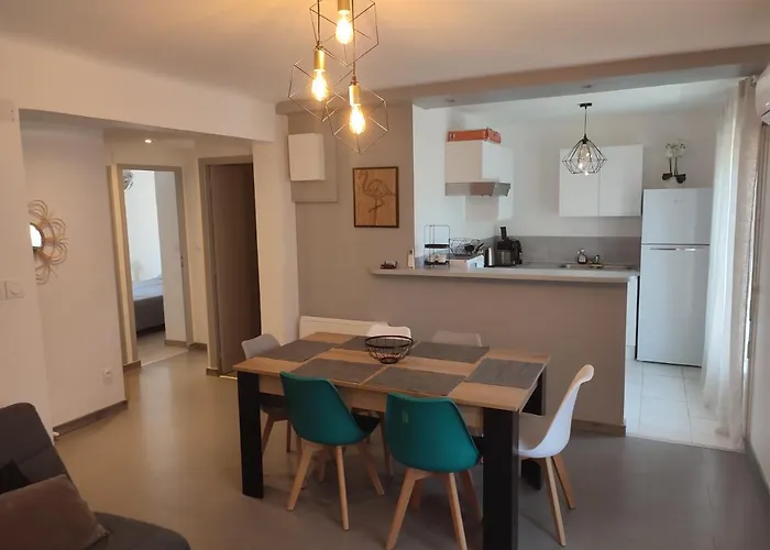 T3 45m2, Cap D'adge,secteur Falaise,4-6 Pers, Clim, Fibre - Wifi, 100m