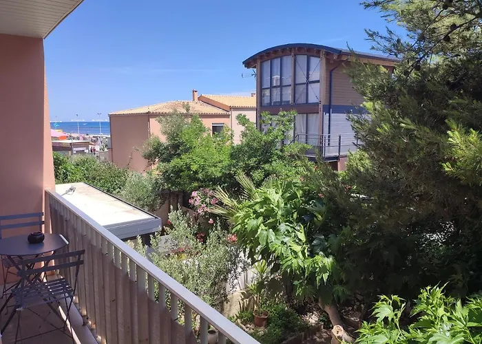 T3 45m2, Cap D'adge,secteur Falaise,4-6 Pers, Clim, Fibre - Wifi, 100m *